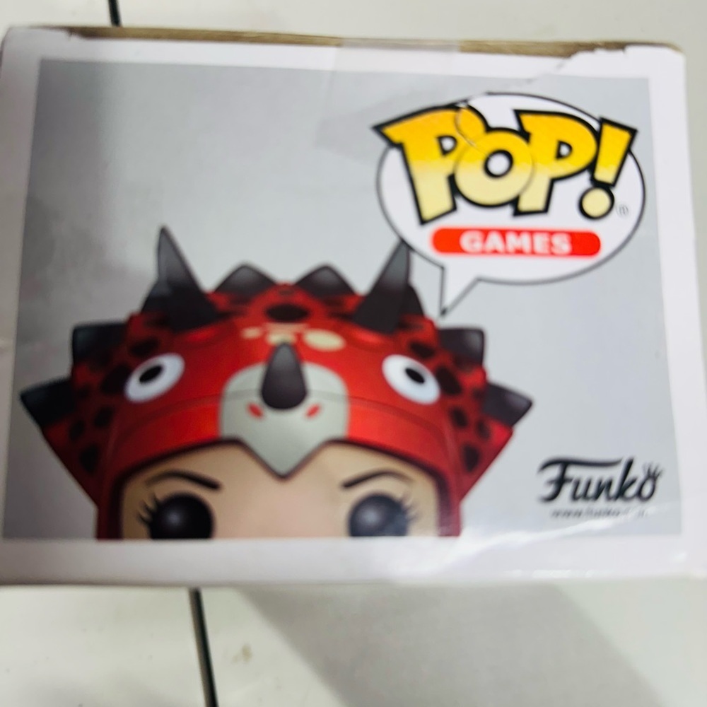 Funko Fortnite Tricera Ops Figure in Red and Black - Picture 6 of 7